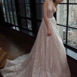 Prom/black tie dress, Berta bridal knock off